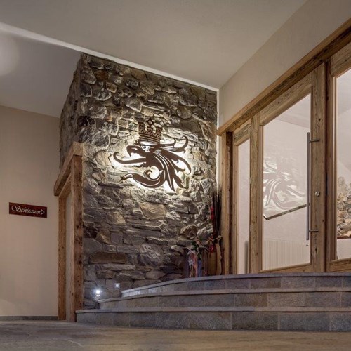 Burghotel Alpenguhn-Ski Accommodation in Obergurgl-Austria-hotel entrance