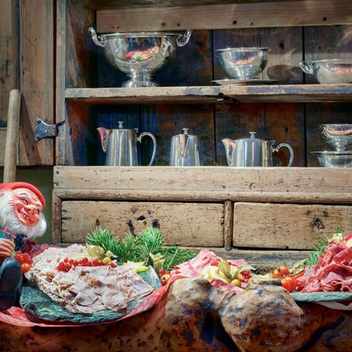 Hotel Bardola, Geilo ski resort, Norway-cold meat gnome