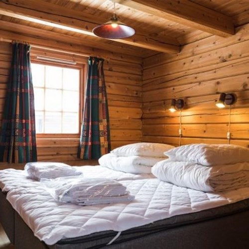 Bardola log cabins-Geilo-Norway-bedroom
