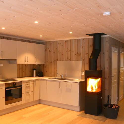wood burning in Geilolia cabins-Geilo ski resort, Norway skiing
