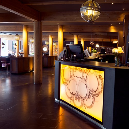 Fretheim Hotel-Flam-Norway-reception area