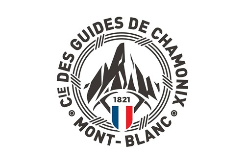 Chamonix guides logo-off piste skiing in chamonix