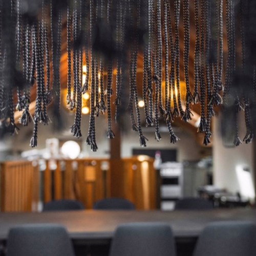 The loft at 272-Chamonix ski resort-France-light detail