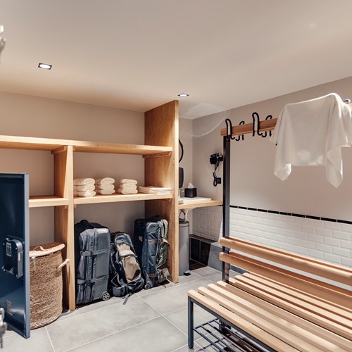 Hotel Avancher Val d'Isere luggage room