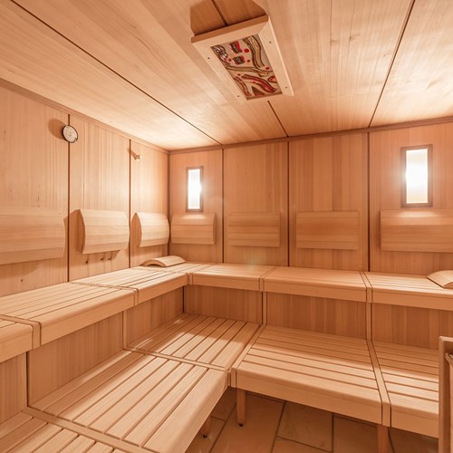 Sauna at the ski hotel Gurglhof in Obegurgl