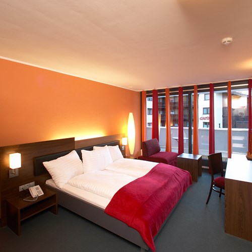 double standard room at the Hotel Josl in Obergurgl