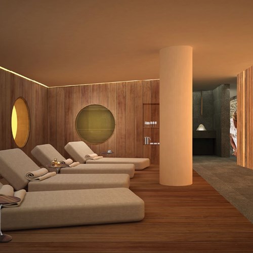Faloria Mountain Spa Resort, Cortina ski hotel, spa area