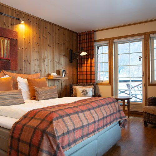 Superior room Flamsbrygga Hotel in Flam, Norway
