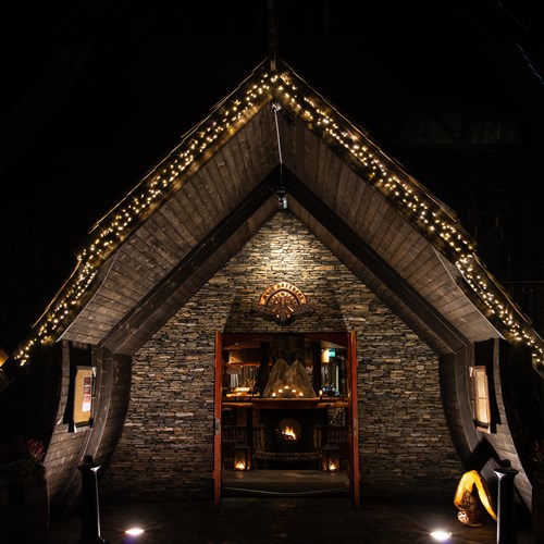 entrance Aegir Brewpub Flam Norway