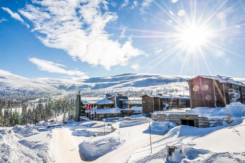 skiing weekend in Trysil, Norway