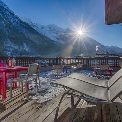 Hotel Le Morgane sun terrace