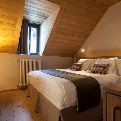 Standard room at Hotel National in Champery