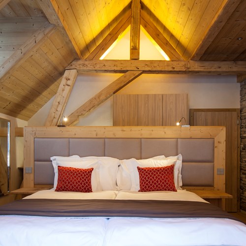 Superior room at Hotel National in Champery