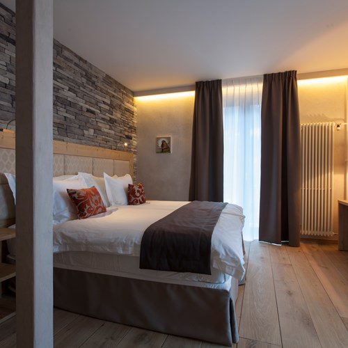 deluxe room at Hotel National in Champery