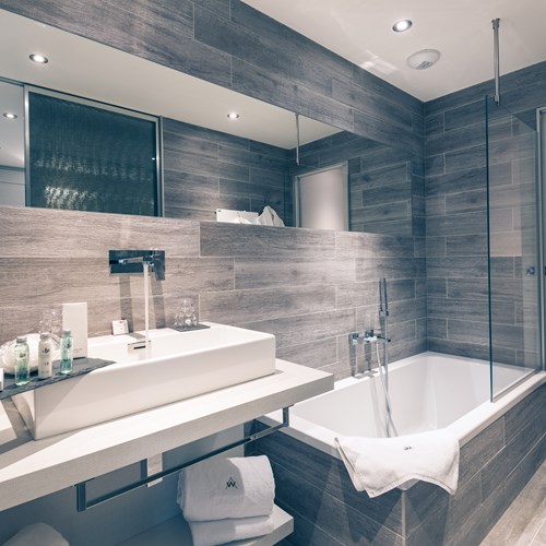 Bathroom at Hotel Le White Champery
