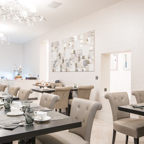 breakfast room at Hotel Le White Champery