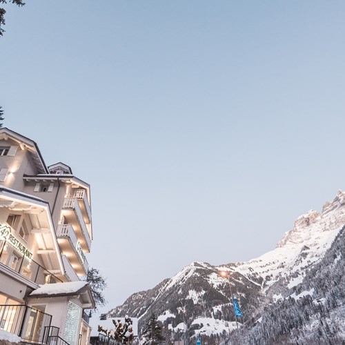 mountain views from Hotel Le White Champery