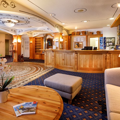 reception at the Hotel Derby in Grindelwald