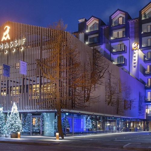 Le Massif exterior by night.jpg