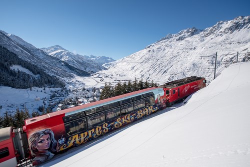 apres ski train