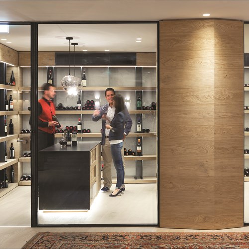 Elisabeth Hotel, luxury ski accommodation, Mayrhofen, Austria. wine cellar