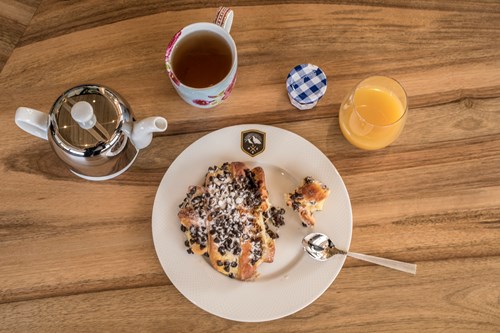 chalet des cascades breakfast
