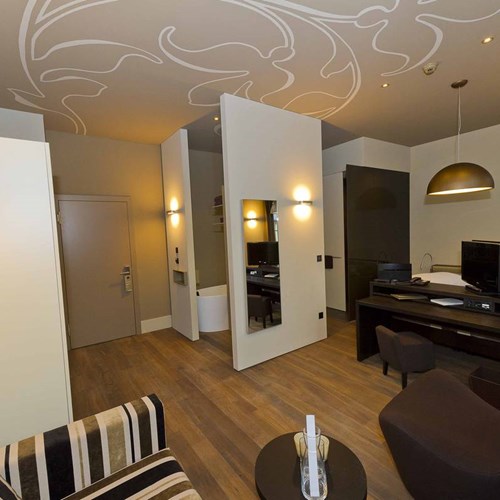 Superior room in the South wing of the Hotel Bellevue Terminus in Engelberg