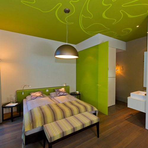 Standard room at the Hotel Bellevue Terminus in Engelberg