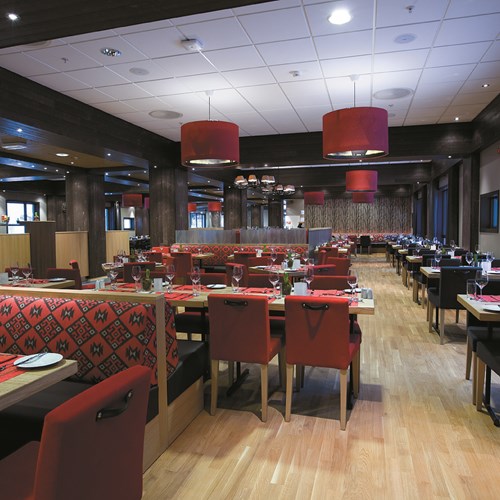 main restaurant at the Radisson Blu Trysil