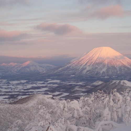 Mt Yotei from Rusutsu Ski Resort