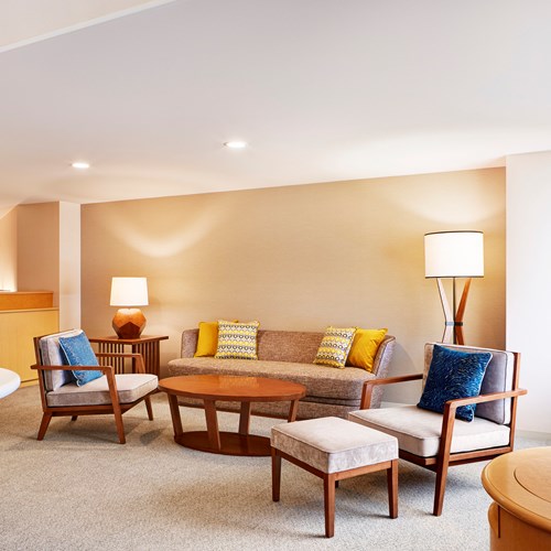 Westin ski hotel, Rusutsu ski resort - Japan - living room