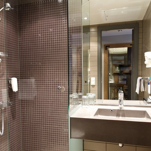 king bathroom at the Radisson Blu Mountain Resort Trysil