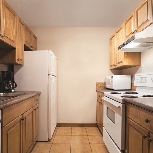 Premium suite with kitchen at Coast Sundance Ski Lodge, Sun Peaks