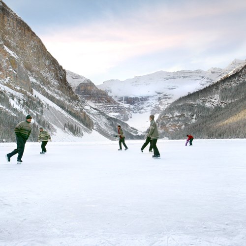 Fairmont Chateau Lake Louise Ice Skating Rink
