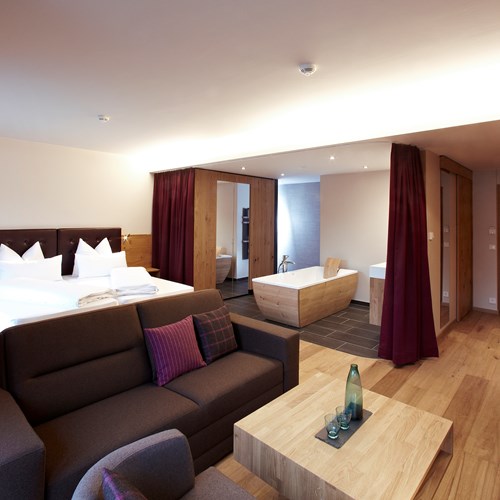Double room in Anthony's Hotel, ski accommodation in St Anton, Austria