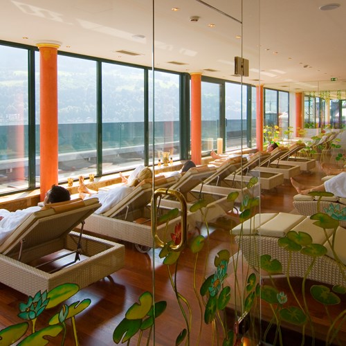 Grand Hotel , ski accommodation in Zell-am-See, Austria - relaxation lounge