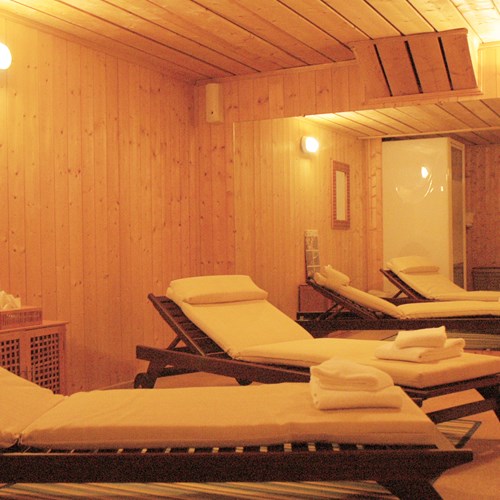 Relaxation room at Hotel Royal Rochebrune Megeve, ski hotel France