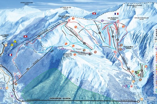Vallorcine-and-le-tour-piste-map
