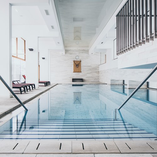 The Crystal Lifestyle Hotel, Luxury ski accommodation, Austria. Indoor pool