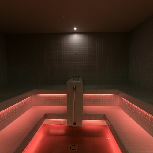 Steam room at Hotel & Wirtshaus Post, ski accommodation in St Johann