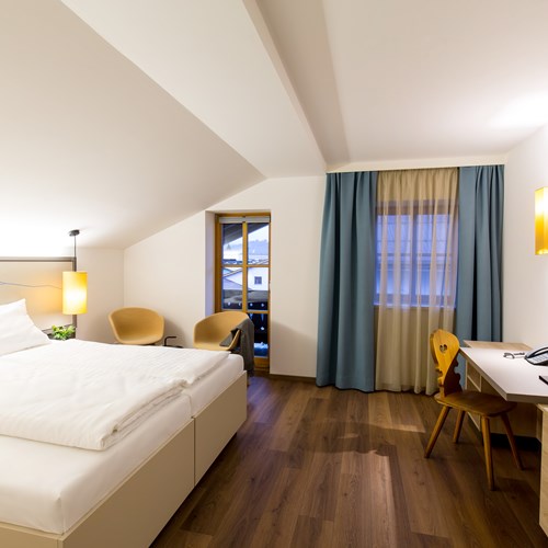 Double room at Hotel & Wirtshaus Post, ski accommodation in St Johann