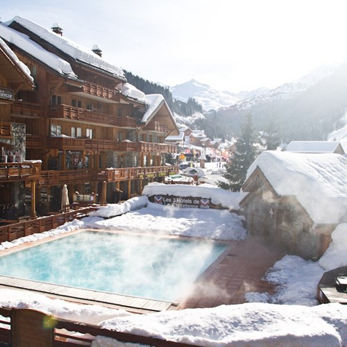 hotel le tremplin meribel-outdoor pool