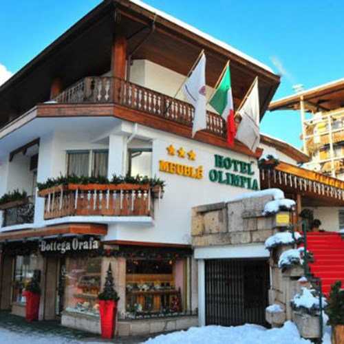 Hotel Olimpia Cortina - ski accommodation exterior