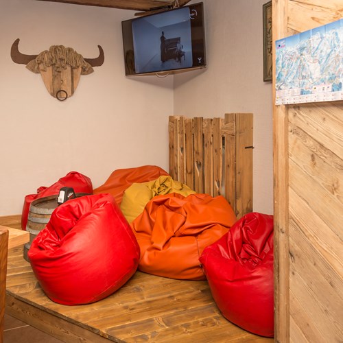 Hotel Clotes Sauze d'Oulx bean bag seating
