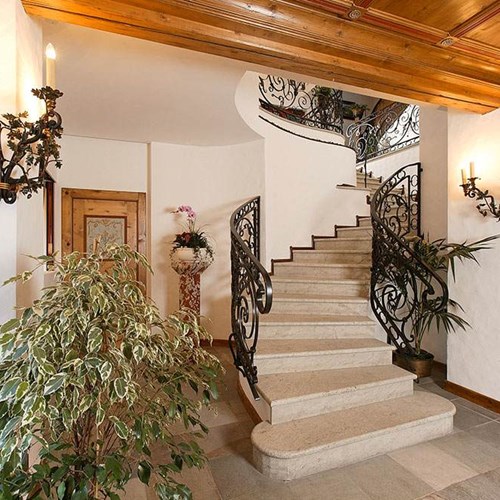 staircase Hotel Cortina ski accommodation