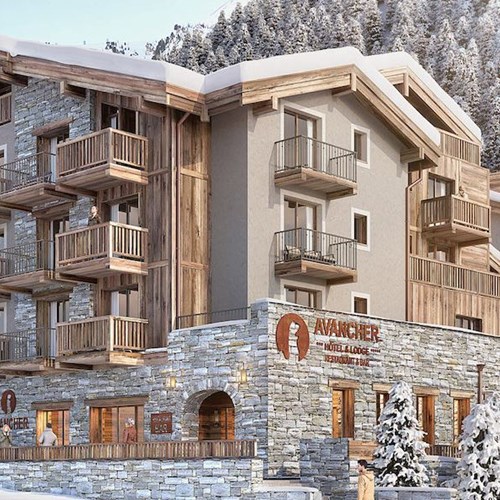 avancher hotel-val d'isere-exterior