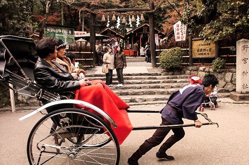 rickshaw, Kyoto twin centre