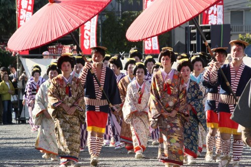 Japan ski holidays, Tokyo parade