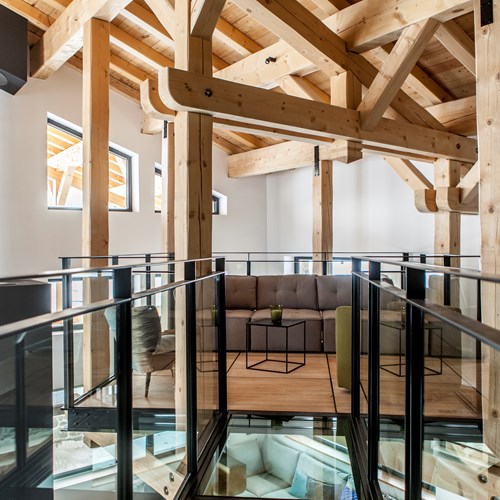 Flexiski Operated Chalet Des Cascades Les Arcs Floating Mezzanine