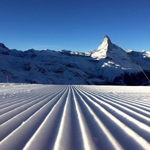 Where is the snow in zermatt